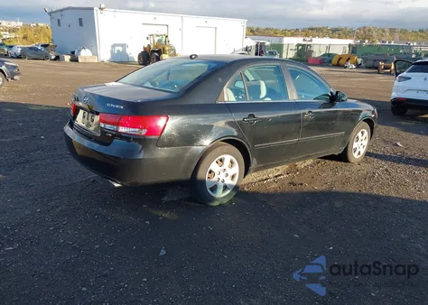 2008 Hyundai Sonata Gls V6 из США, поврежденный, VIN 5NPET46F48H339049